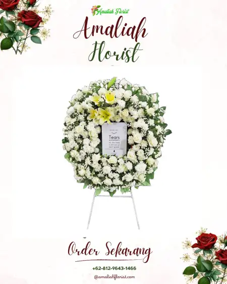 Krans Bunga Duka Samban